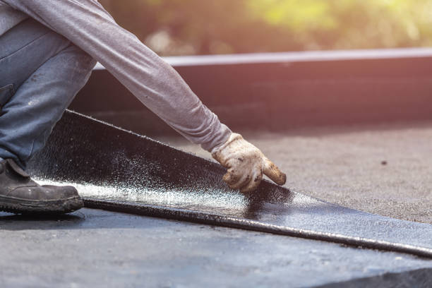Professional Basement Waterproofing technician working in Swartz Creek, MI